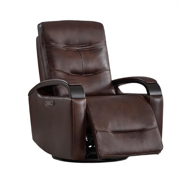 CHITA Genuine Leather Power Swivel Glider Rocker Recliner is one of the must-see chairs for Big and tall people.